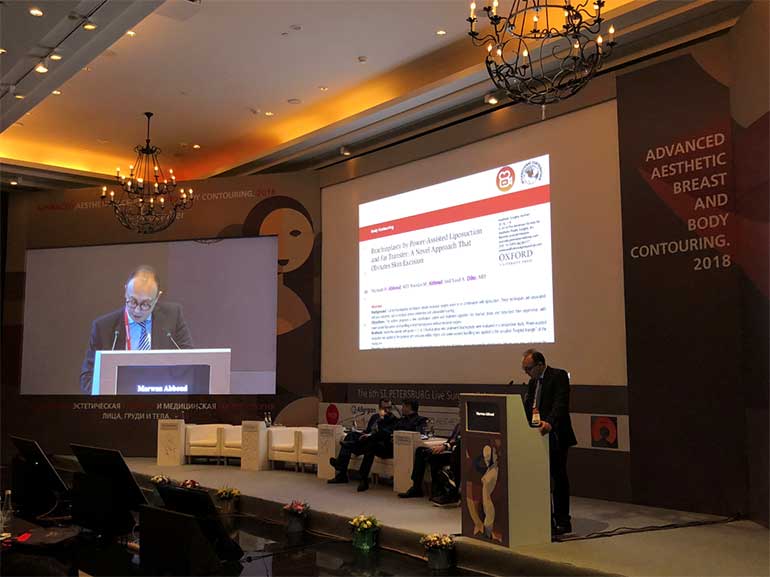 Dr Marwan Abboud au Advanced Aesthetic Breast and Body Contouring 2018